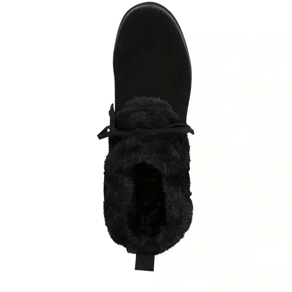 Style & Co. Womens Zijune Leather Lace-up Winter Boots - Picture 4 of 9